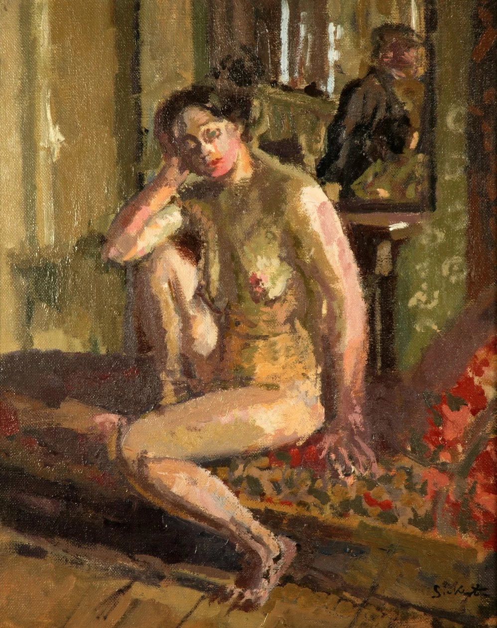 Interno con nudo
